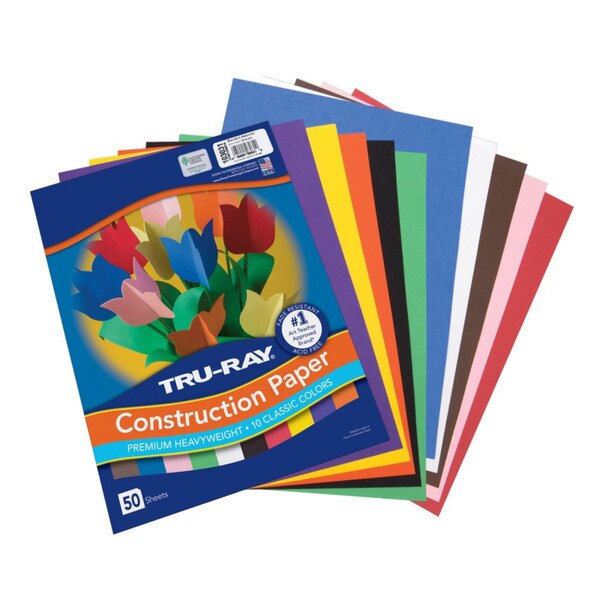 CONSTRUCTION PAPER PAD 9X12 INCH